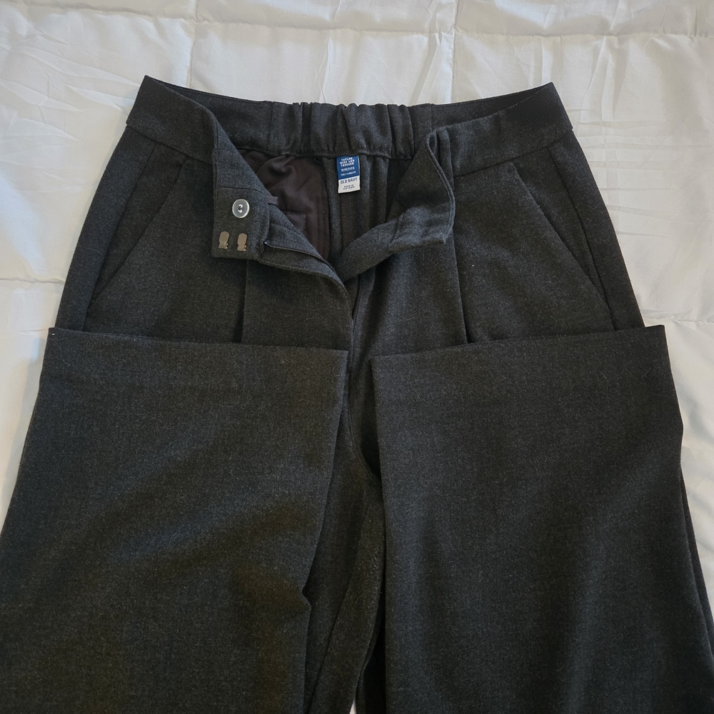 Women's Charcoal Gray Trousers